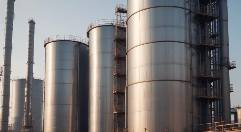 Монтаж вертикальных стальных резервуаров: этапы и требования